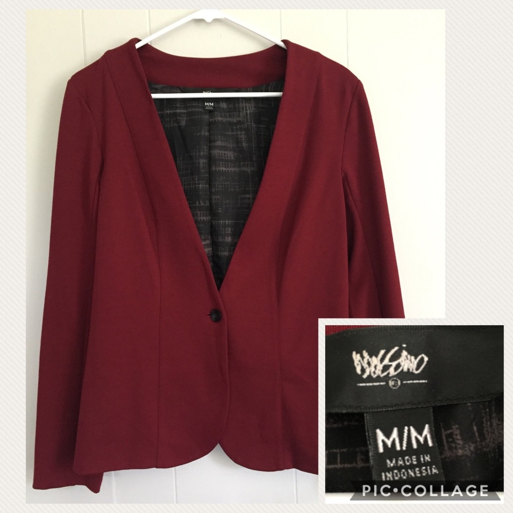 Maroon Mossimo Blazer